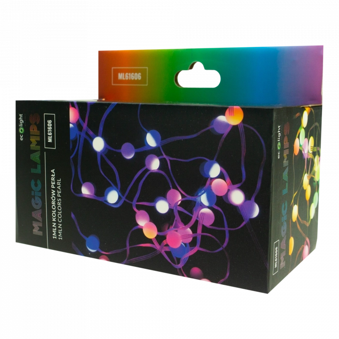 Catena luminosa esterna 50 LED RGB 5m Bluetooth USB