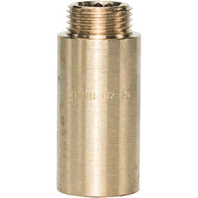 PROLUNGA MF OTTONE 500 GEBO - 1/2MF + MM 10- 10 pezzi