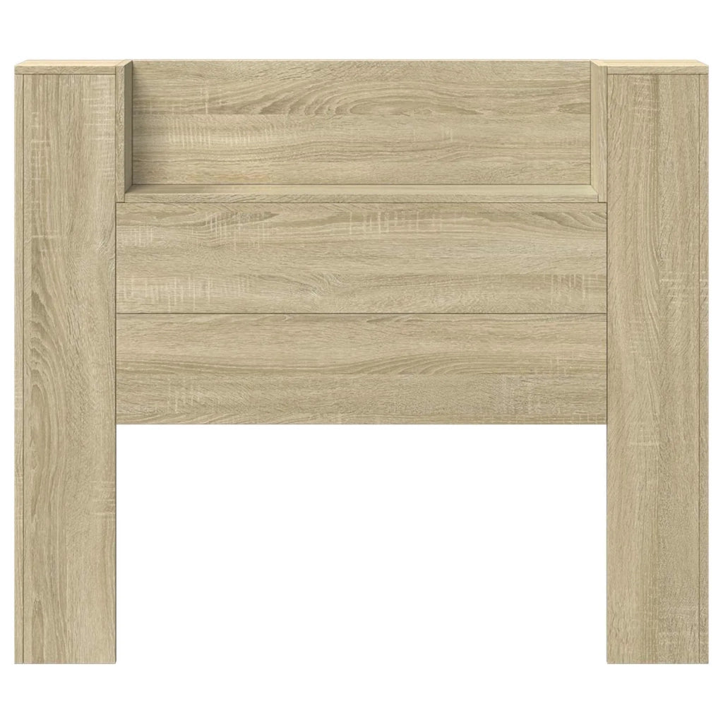 Testata con Mobile e LED Sonoma 120 x 16,5 x 103,5 cm 8006537