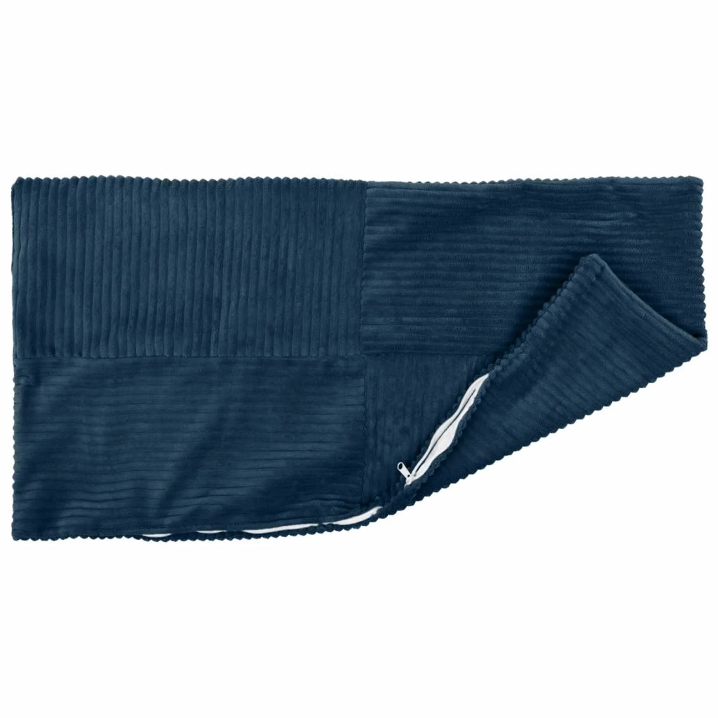 Federa 2 pcs ALMELO Blu navy 40 x 70 cm corduroy 914501