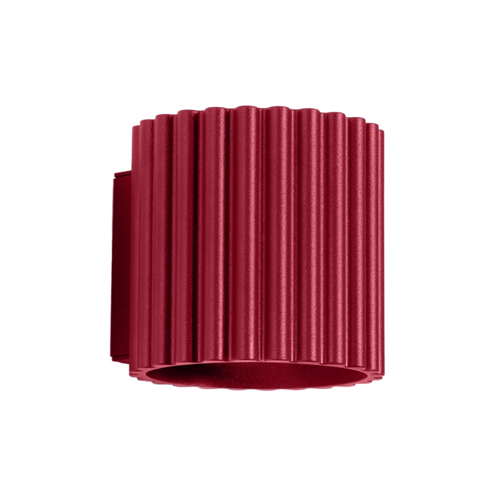 Lampada da parete AURA bordeaux G9