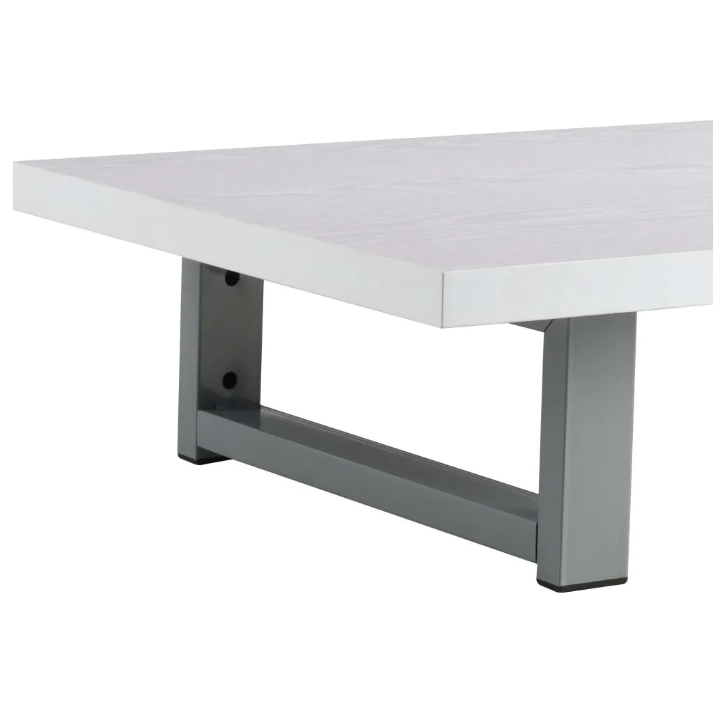 Set Mobili da Bagno | Armadio da bagno 2 pz Ceramica Bianco