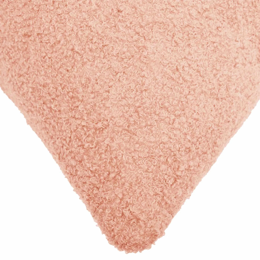 Federa 2 pcs HEERLEN Rosa 50 x 80 cm Bouclé 911989