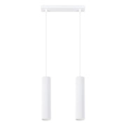 Lampada a sospensione KARBON 2 bianco