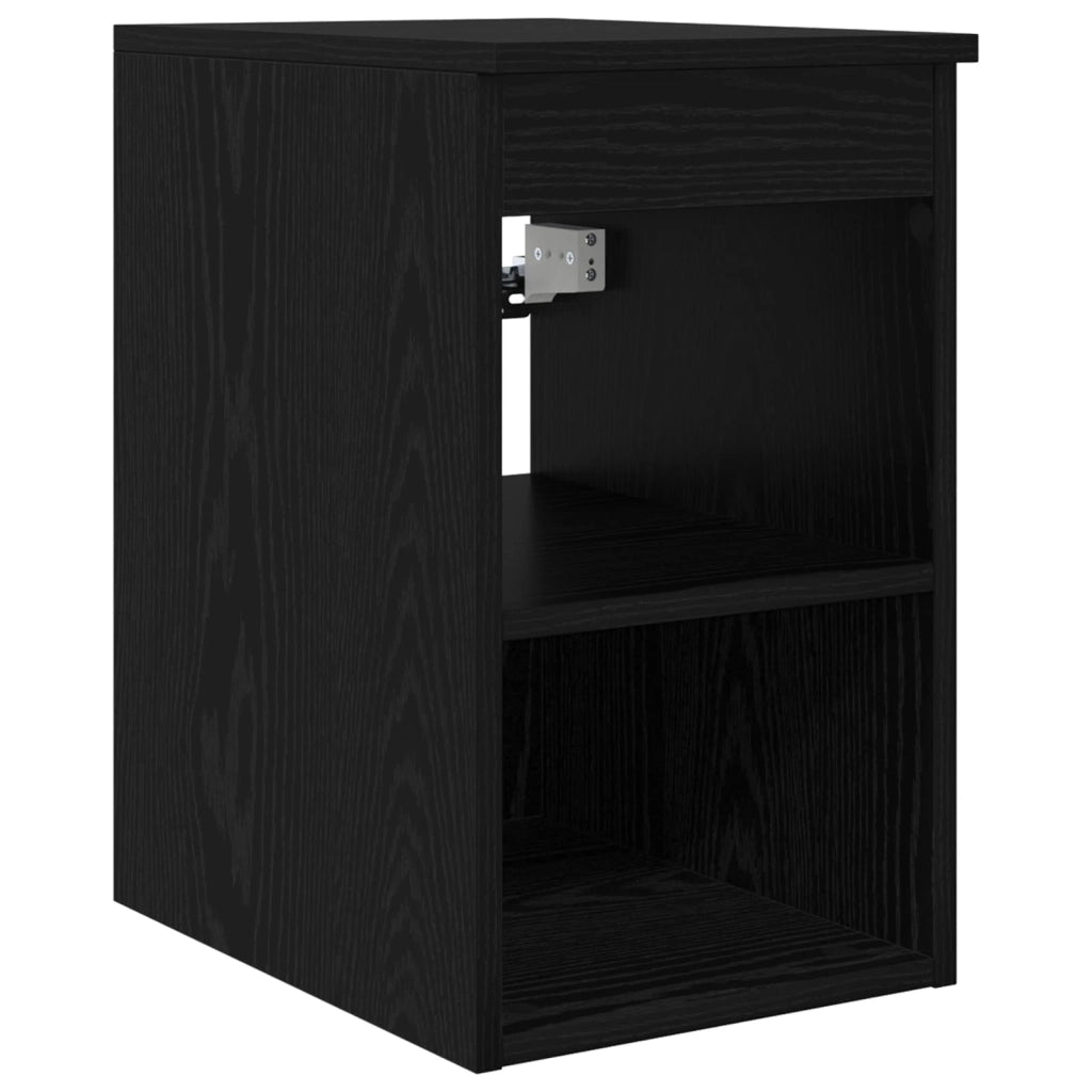 Set di mobili per il bagno 5 pcs Rovere Nero 3406752