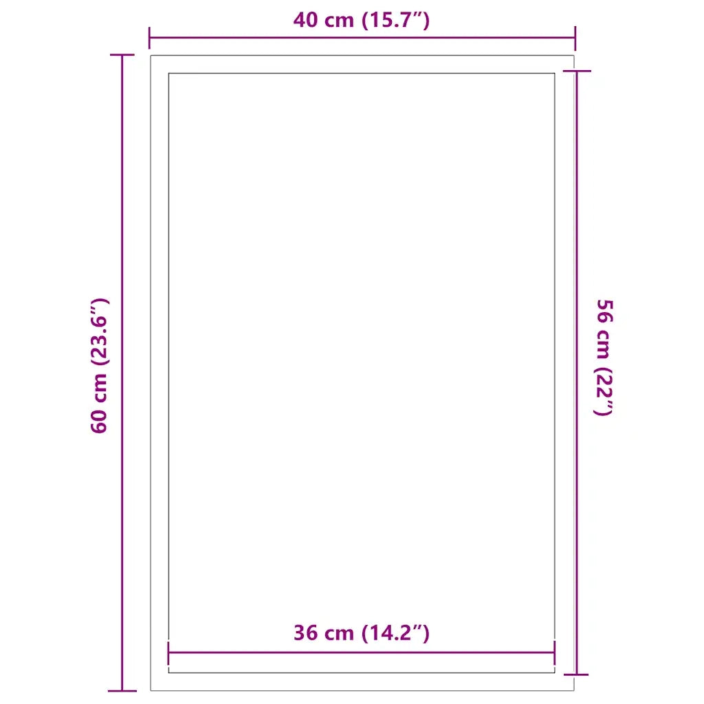 Zerbino Blu 40x60 cm 4105568