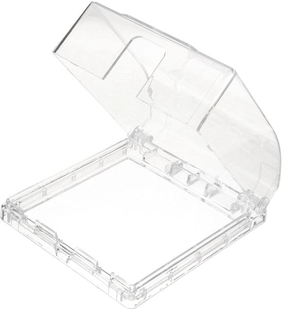 Copertura per interfono impermeabile - Copertura per interfono - Copertura in plastica - Cappotto per interfono trasparente - Installazione facile - Copertura 12,5x10x4,5 cm - Protezione per interfono