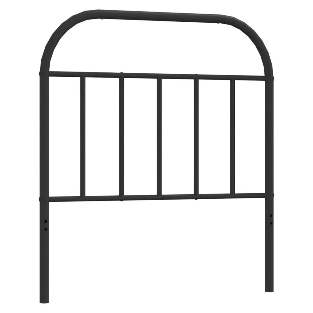Testiera di Ricambio in Metallo Nero 80 cm 353662