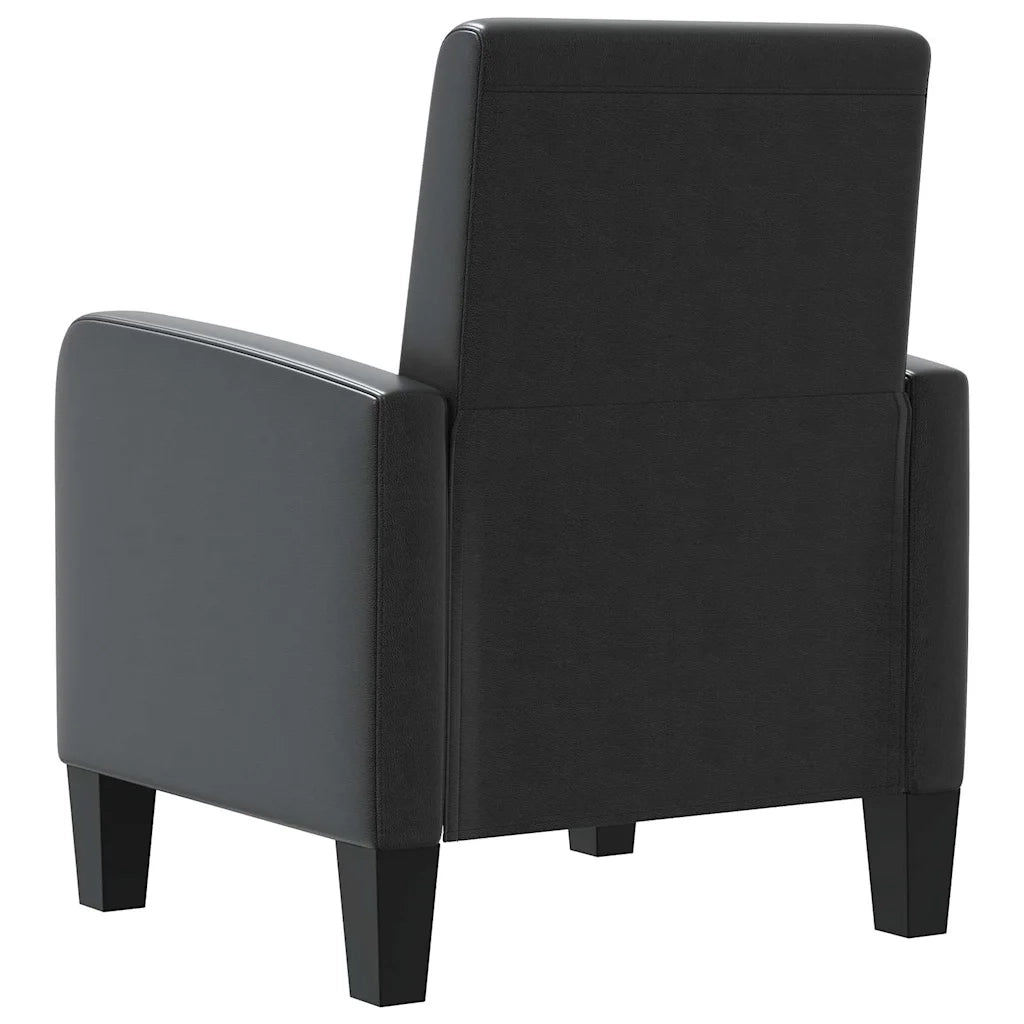 Poltrona Nera in Similpelle 241109