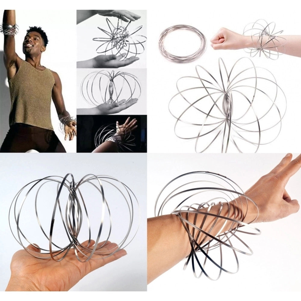 Trade Shop - Anelli Magici Di Flusso Cinetici Palestra Esercizi Decompressione Anti Stress -