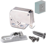 Chiusura automatica a flap - Pacchetto da 15 - Acciaio inossidabile