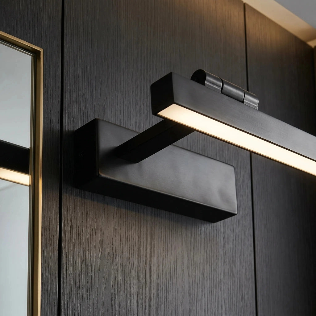 Applique Da Bagno Led Swe034-1w 40cm Black