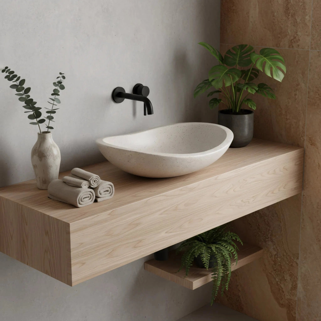 Lavabo Da Appoggio Rea Leona