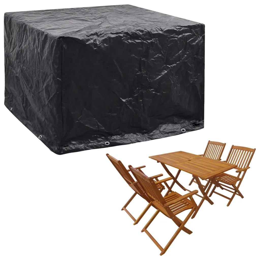 Coperture Arredi Giardino | Telone per mobili da esterni 2 pz 8 Occhielli 122x112x98 cm