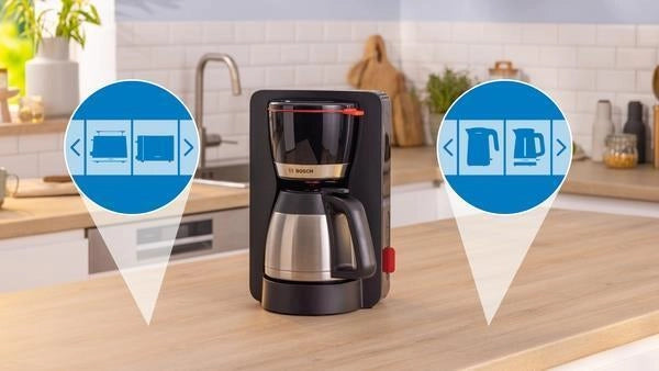 Bosch TKA6M273 macchina per caffè Macchina da caffè con filtro 1,1 L