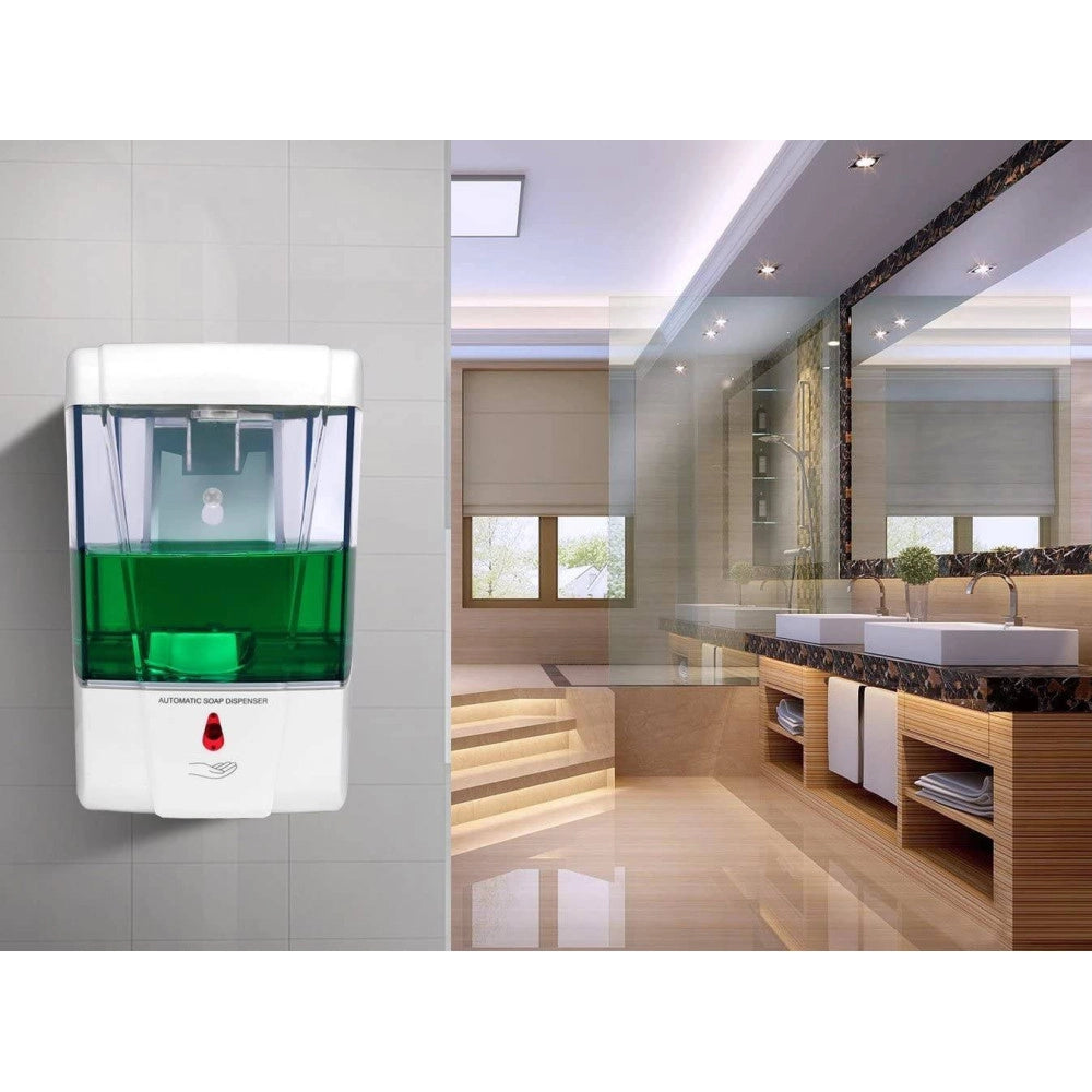 Trade Shop - Stazione Igienizzante Completa Di Colonnina E Dosatore Gel Sapone Automatico -