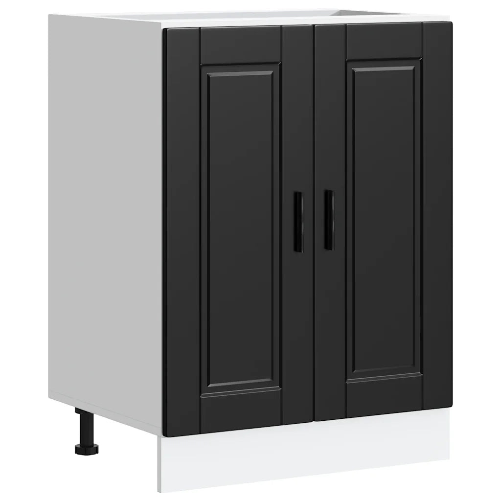 Base da Cucina-Mobile Base da Cucina Porto Nero in Legno Multistrato 460846