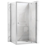 Cabina Doccia Rea Primo Swing 100x80 Chrome