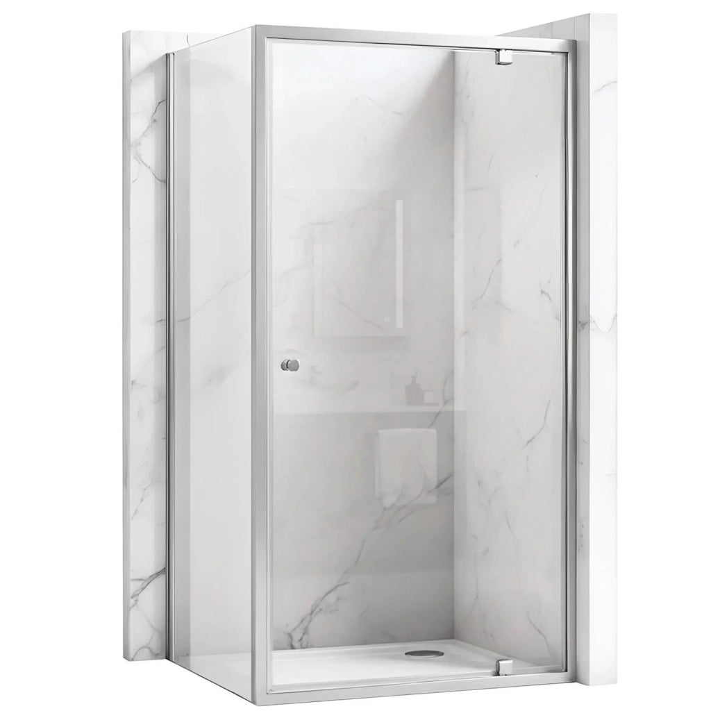 Cabina Doccia Rea Primo Swing 100x80 Chrome