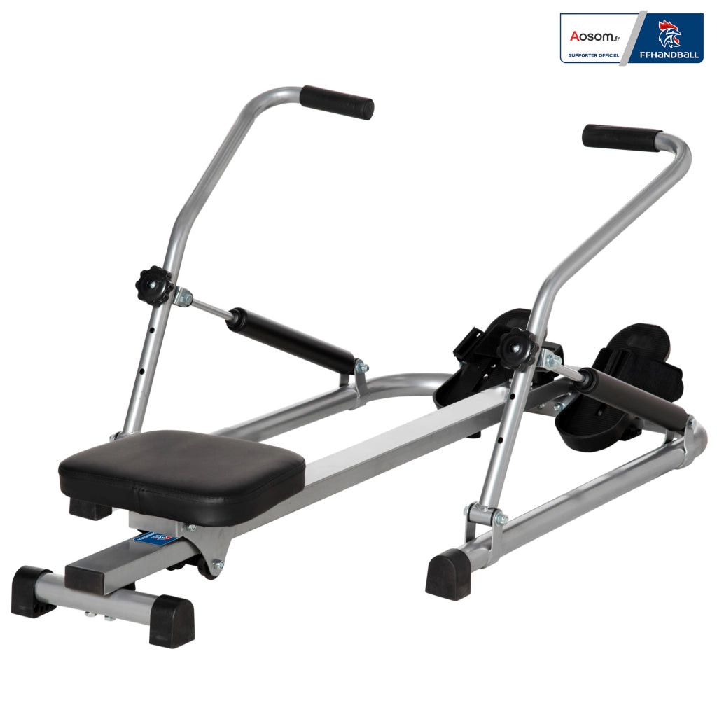 Rameur Pieghevole ¨C Zephmum ¨C Acciaio, Grigio, Multifunzione