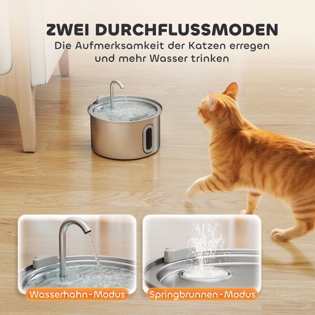 Fontana per Gatti 2.5L ¨C Minimal ¨C 19.4x19.4x18.7 cm