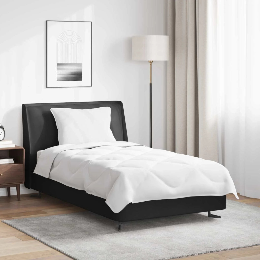 Duvet Estivo con cuscino 2 pcs Bianco Microfibra 3376387