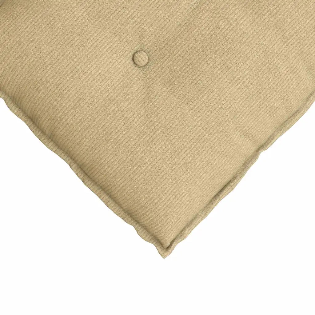 Cuscino per Schiena Grigio Verde 80 x 50 cm Tessuto in Cords 42014740