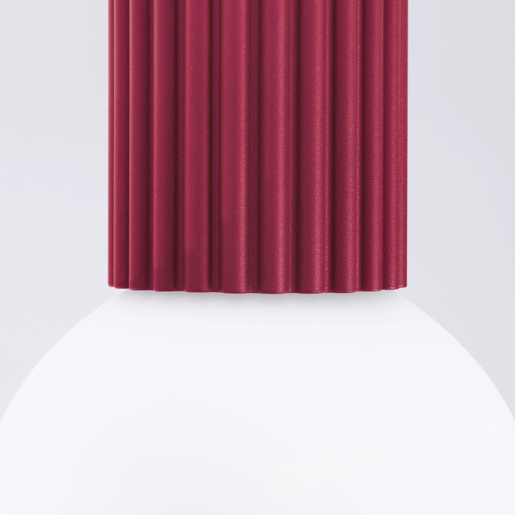 Lampada da soffitto HALO bordeaux IP44