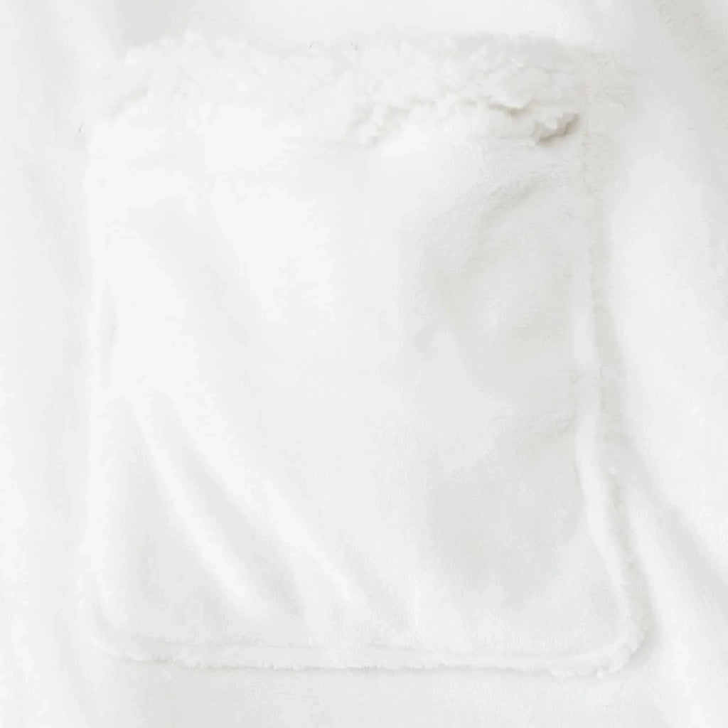 Felpa coperta Bianco M Pile e Flanella 42017207