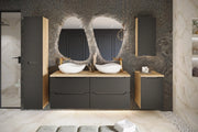 Pensile 35 cm 1 anta Ocean Black 35 x 75 x 19 cm