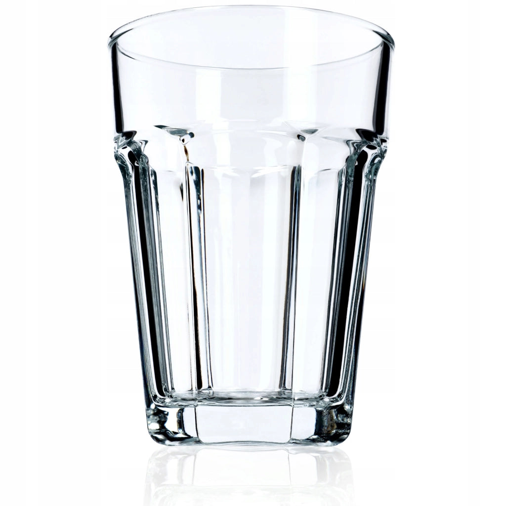 Set di 6 bicchieri alti KADAX da 370 ml per succhi e acqua.
