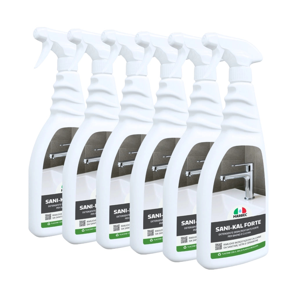 Detergente anticalcare forte bagno SANI-KAL FORTE - 750MLx6Pz