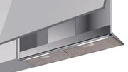 CAPPA PROFILE CITY INCASSO cm 86 - Inox -700 m3/h