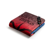 Coperta elettrica imetec 26177 caldoplaid stranger things red e blue