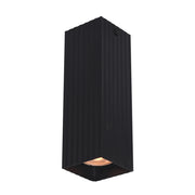 Spot soffitto Italux TECNO nero 17cm quadrato GU10
