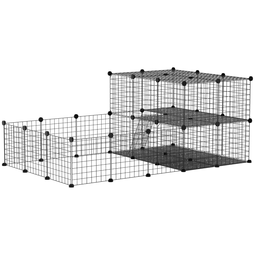 Recinto per Conigli ¨C Minimal ¨C Nero 175x105x70cm