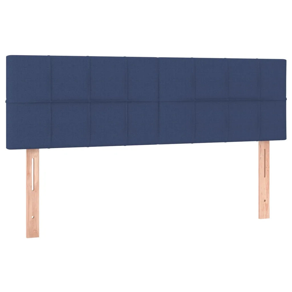 Testiera Blu 144x5x78/88 cm in Tessuto 346052
