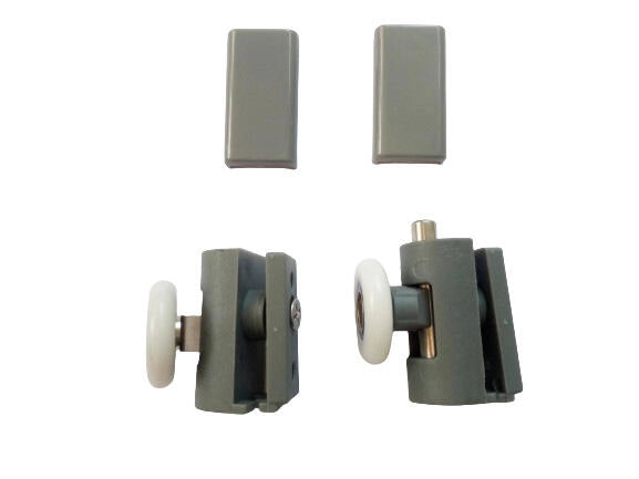 RC85 - 24x6 - Coppia Supporti in Nylon Grigio