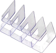 Organizzatore per borse trasparente - Scaffale per borse con 4 sezioni