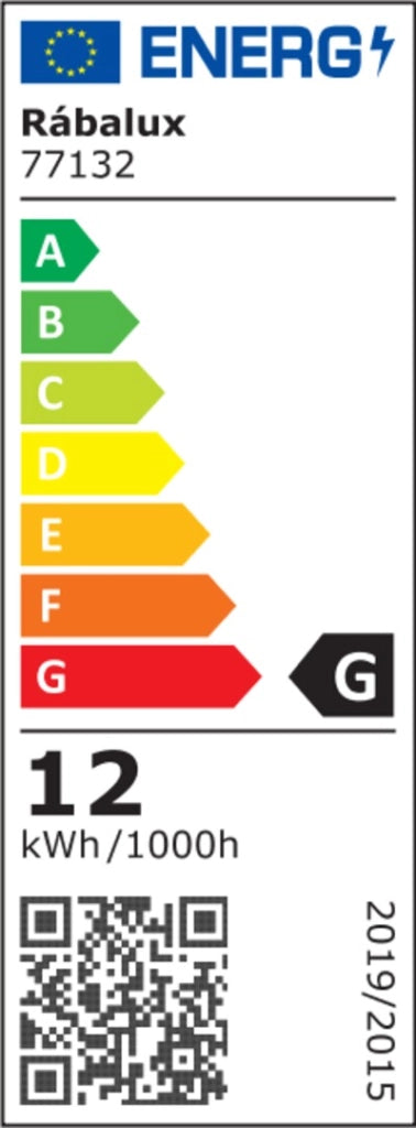 Paletto da giardino moderno nero 80cm LED 12W 3000K IP44