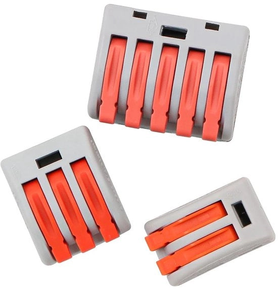 Set di Viti Elettriche da 30 pezzi - Manopole di Controllo - Connettori di Cavo - Collegamento di Elettricità - Sicurezza delle Connesioni - Kit di Viti Elettriche