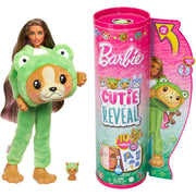 Barbie Cutie Reveal Bambola con Costume di Peluche da Cagnolino-Rana Idea Regalo