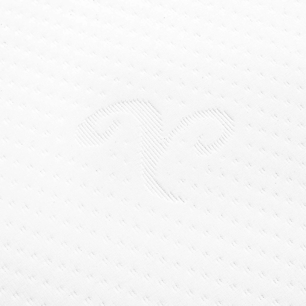 Cuscino da Letto Bianco 70 x 36 x 7 cm Schiuma Memory 42020212