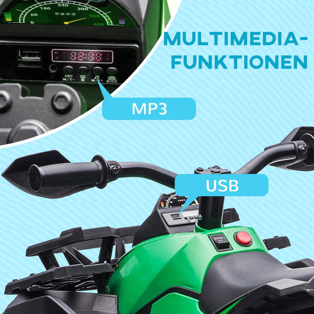 Quad elettrico per bambini ¨C Minimal ¨C Verde