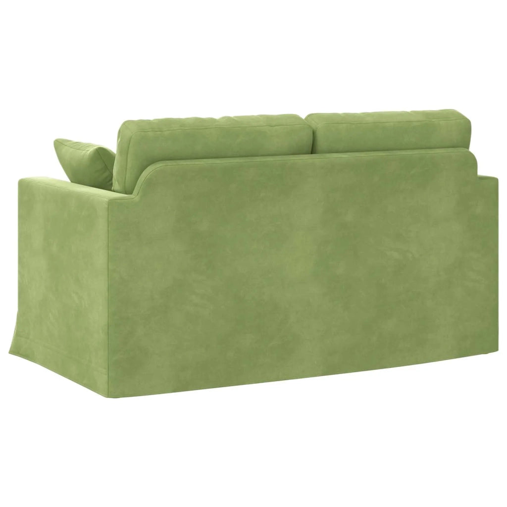 Divano Verde chiaro 138 x 78 x 80 cm Velluto 42024416