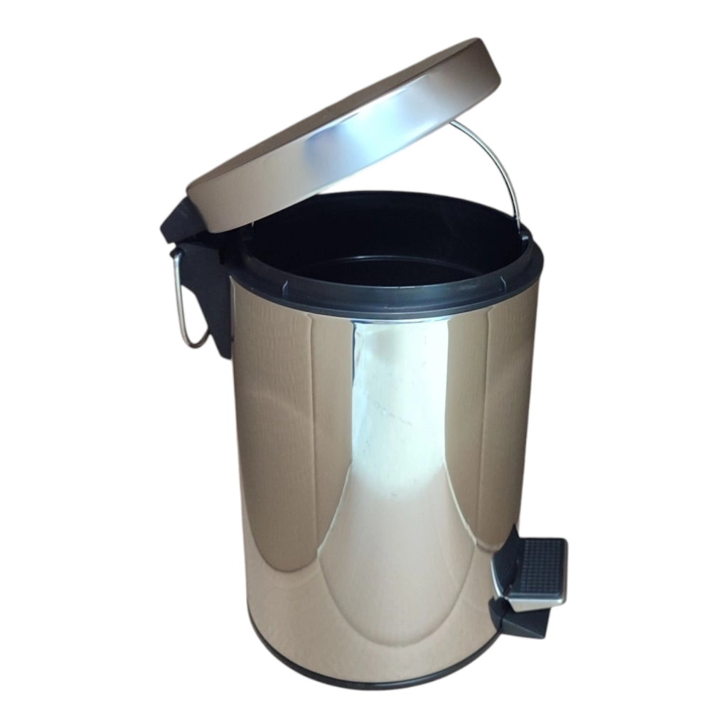 PATTUMIERA ACCIAIO INOX LT 5
