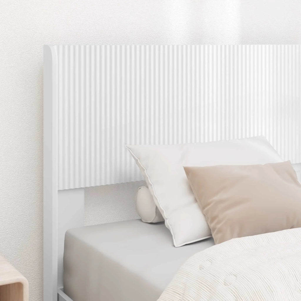Testiera Letto Bianco Legno ingegnerizzato 889745