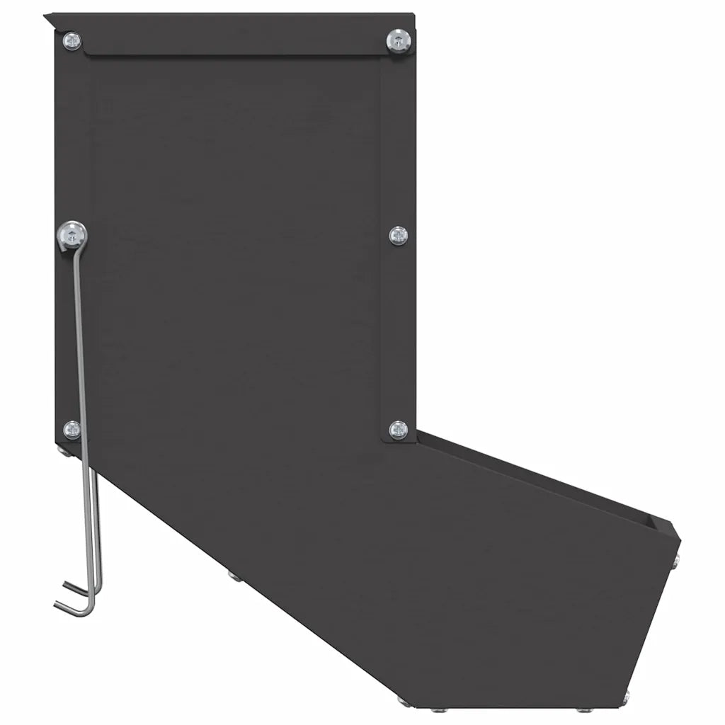 Mangiatore per conigli Nero 12,5 x 26 x 28,5 cm 874597