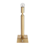 Base lampada tavolo ricaricabile touch ottone LED Endon