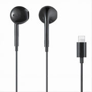 Trade Shop - Auricolari Cuffie Con Connettore Lightning Per Iphone Ipad Ipod Maxtech Au-ln01 -